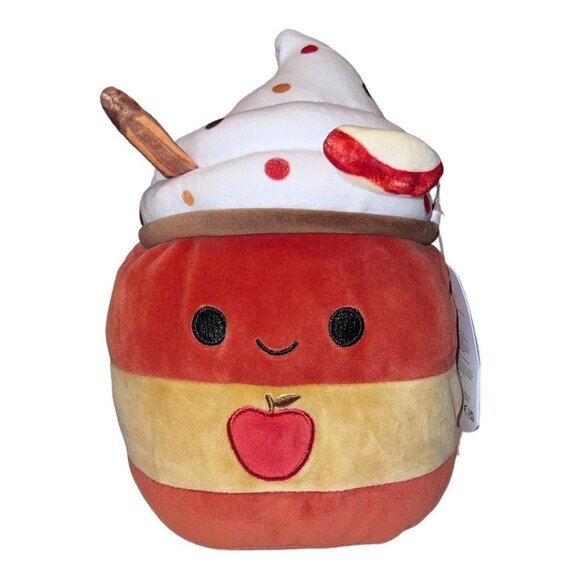 NWT Squishmallow 7.5” MEAD Apple Cider Latte Fall Harvest Squad - Picture 1 of 4